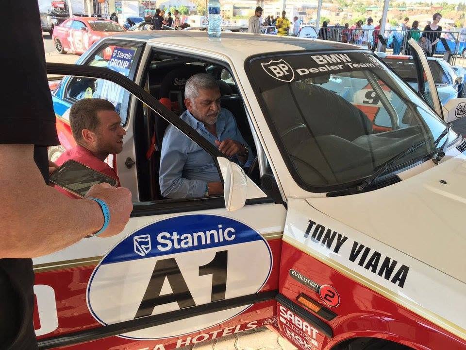 Farouk Dangor racing